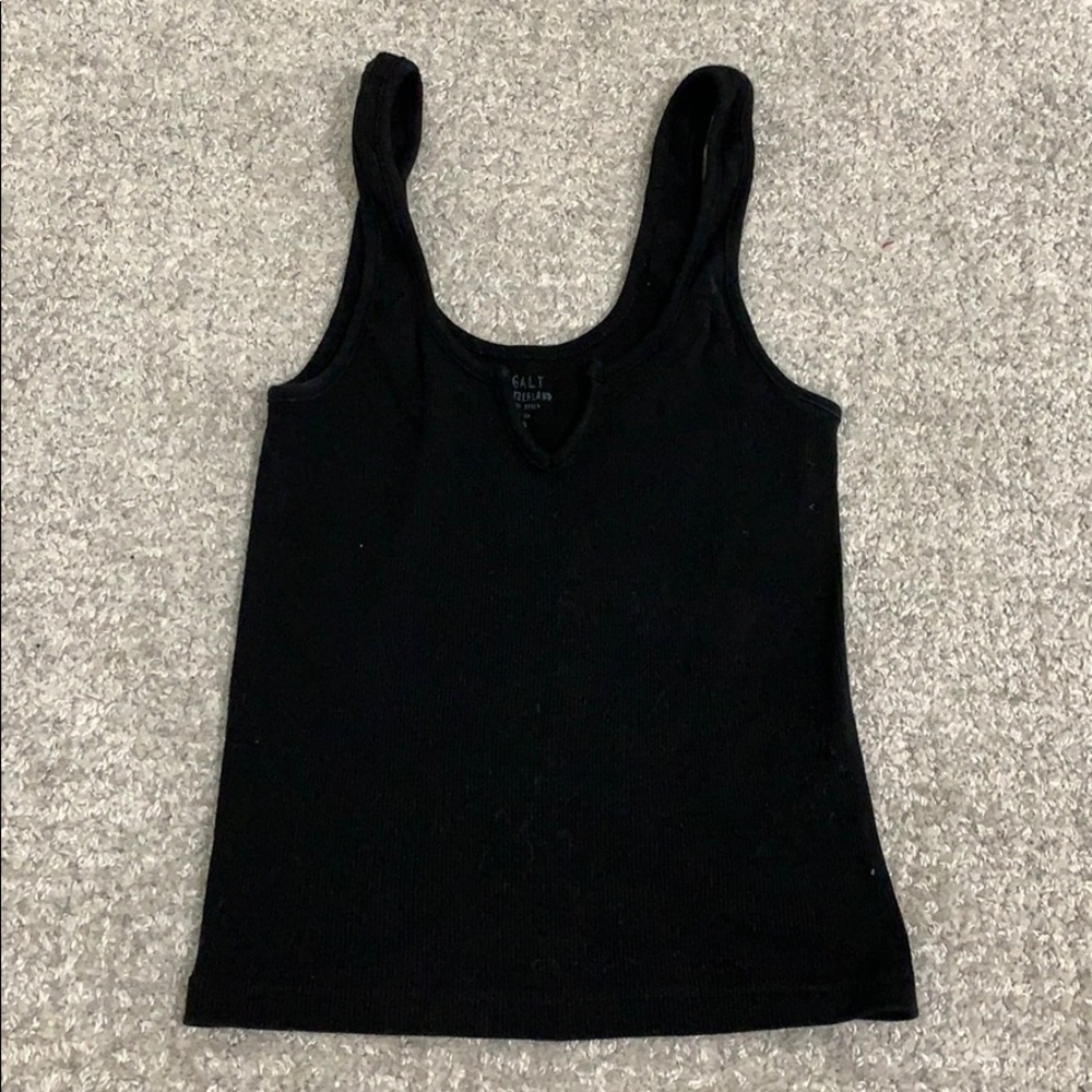 Brandy Melville Black Crop Top